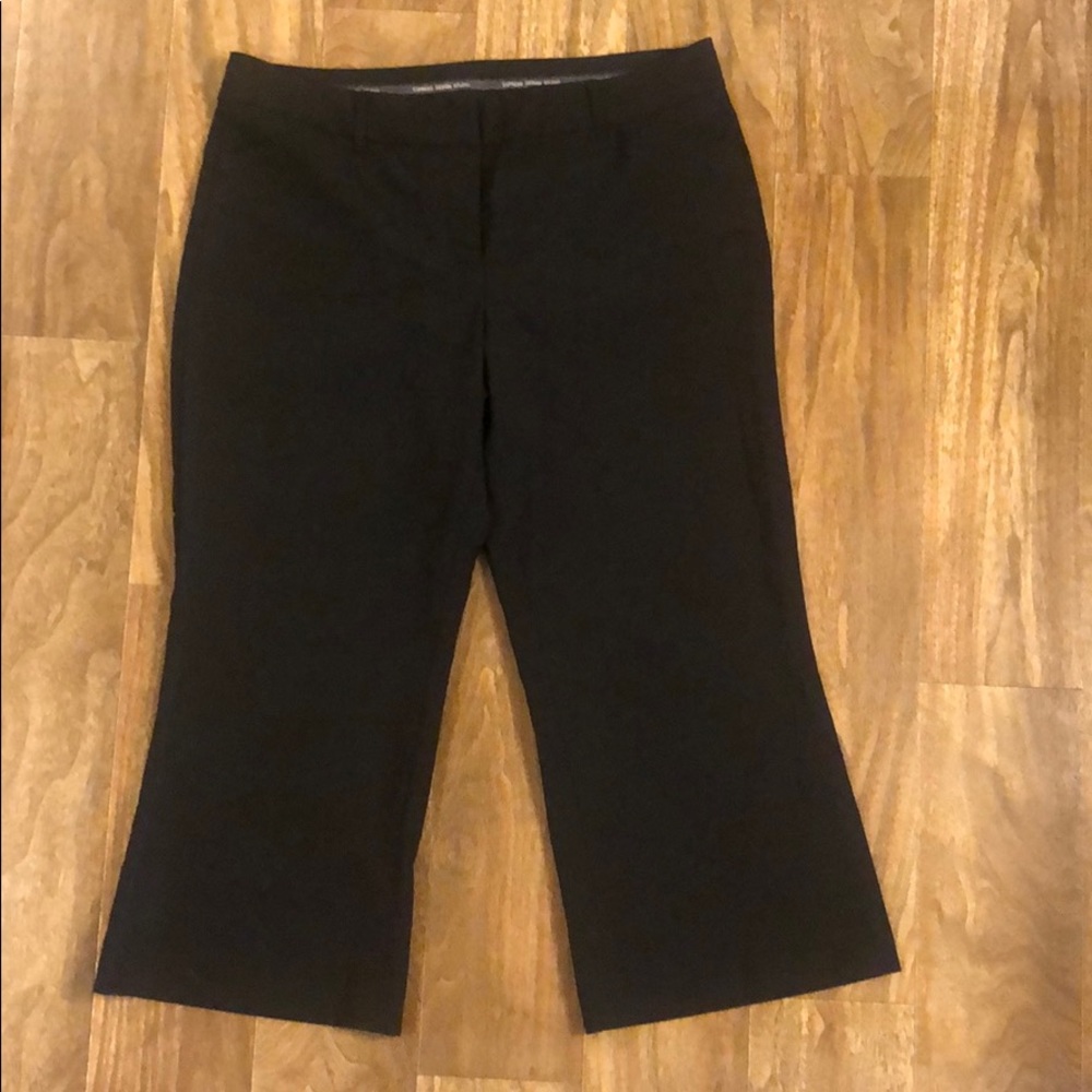 Express black capris